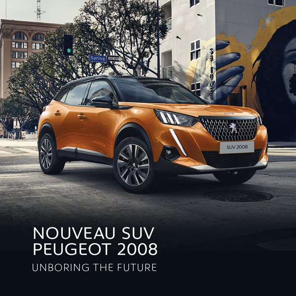 Nouveau SUV Peugeot 2008